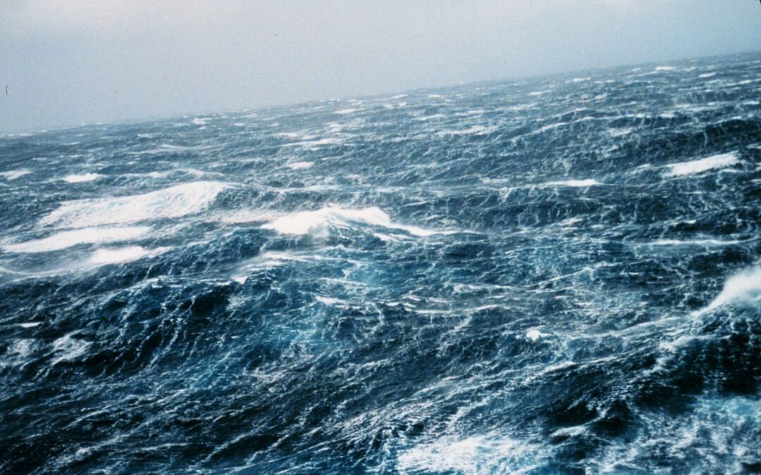 Viento en las olas
