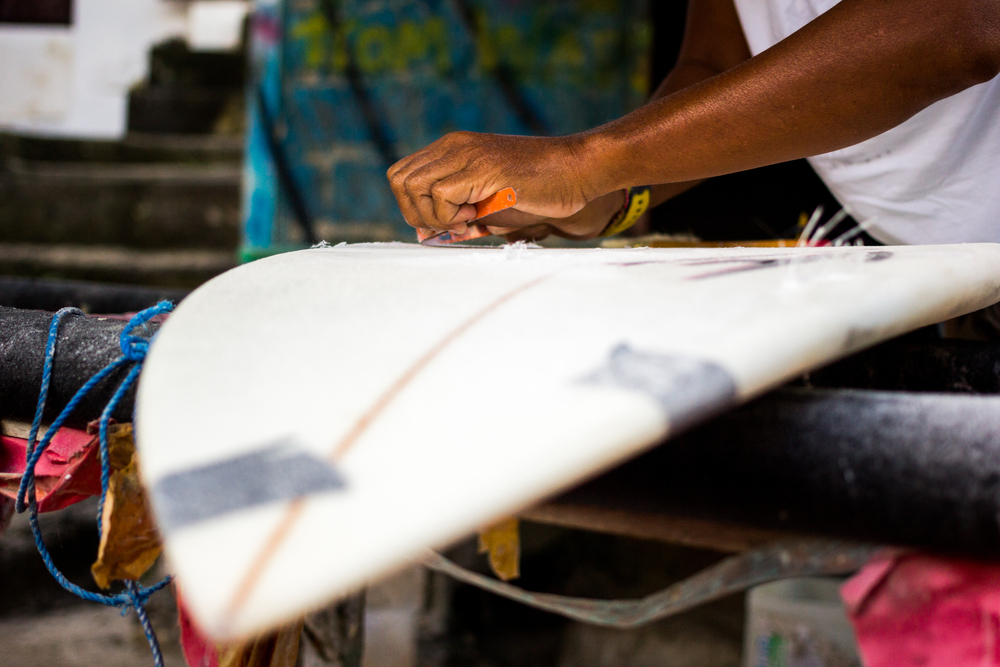 reparar tabla surf