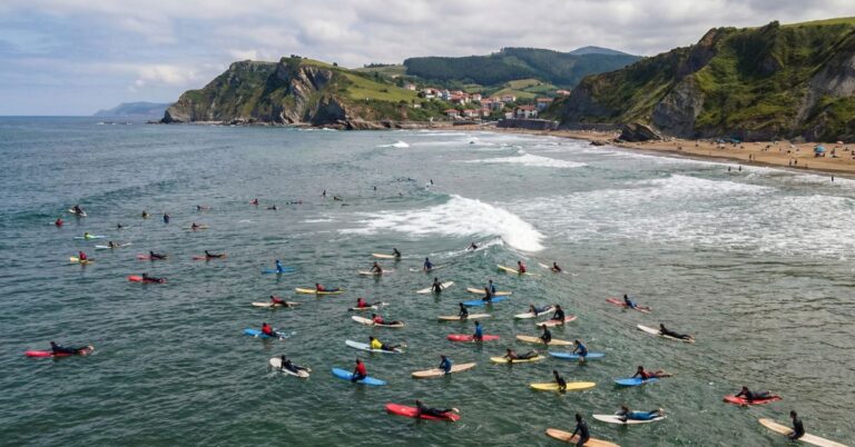 Surf en Picos Masificados
