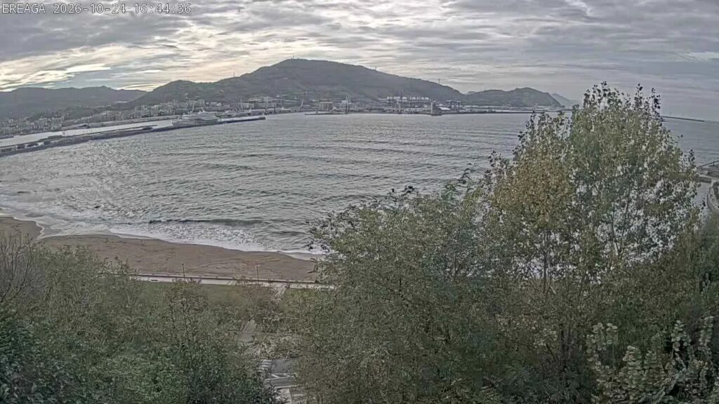 Webcam de la playa de Ereaga (Getxo)