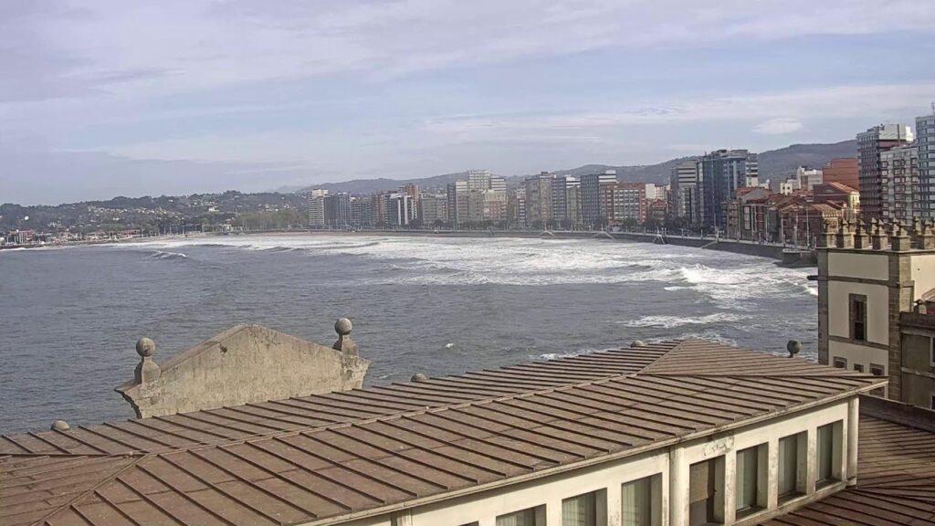 Webcam de la playa de San Lorenzo (Gijón)